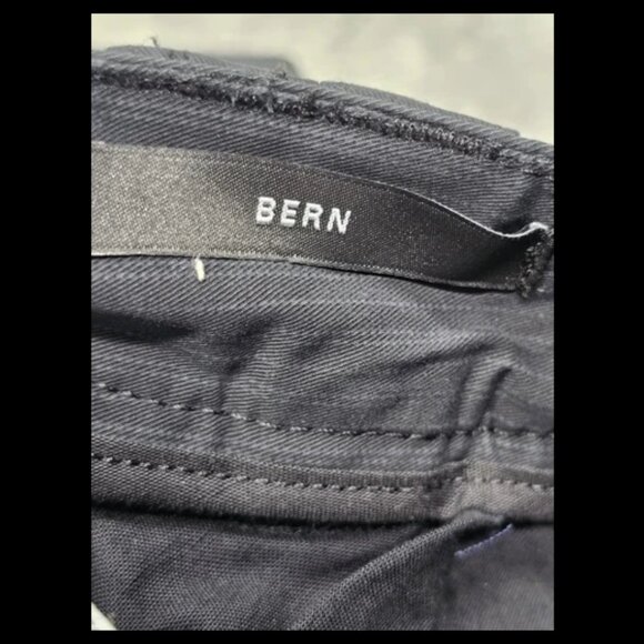 ESprit Jeans Women US 8 Bern Black W/ Pin Stripe Stretch NWT - Picture 13 of 14